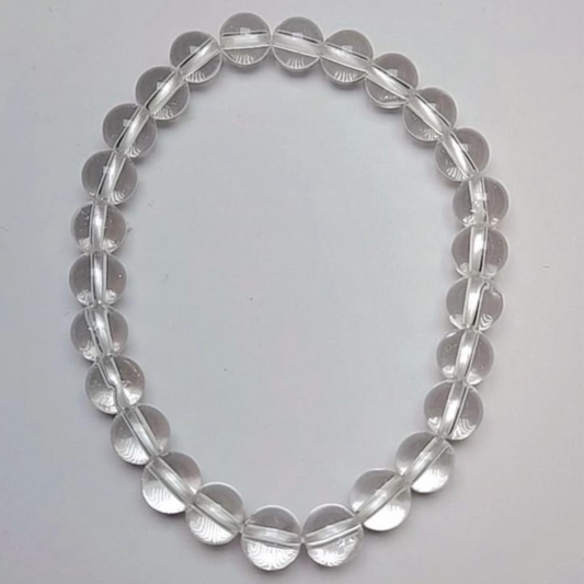 Clear Quartz Crystal Bracelet