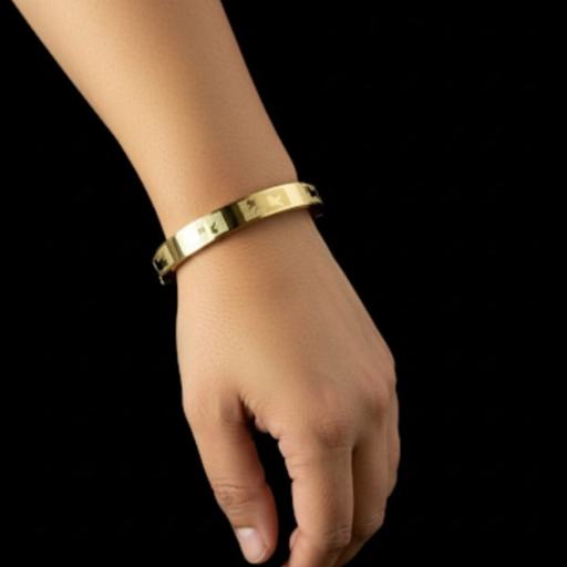 Gold-Tone Bangle