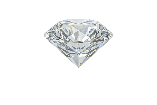 DIMOND STONE ON WHIT BACKGROUND NAME UNDER IT