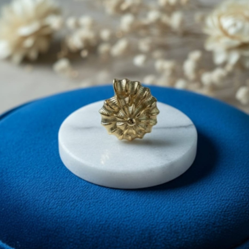 GOLDEN CONCH EARRINGS