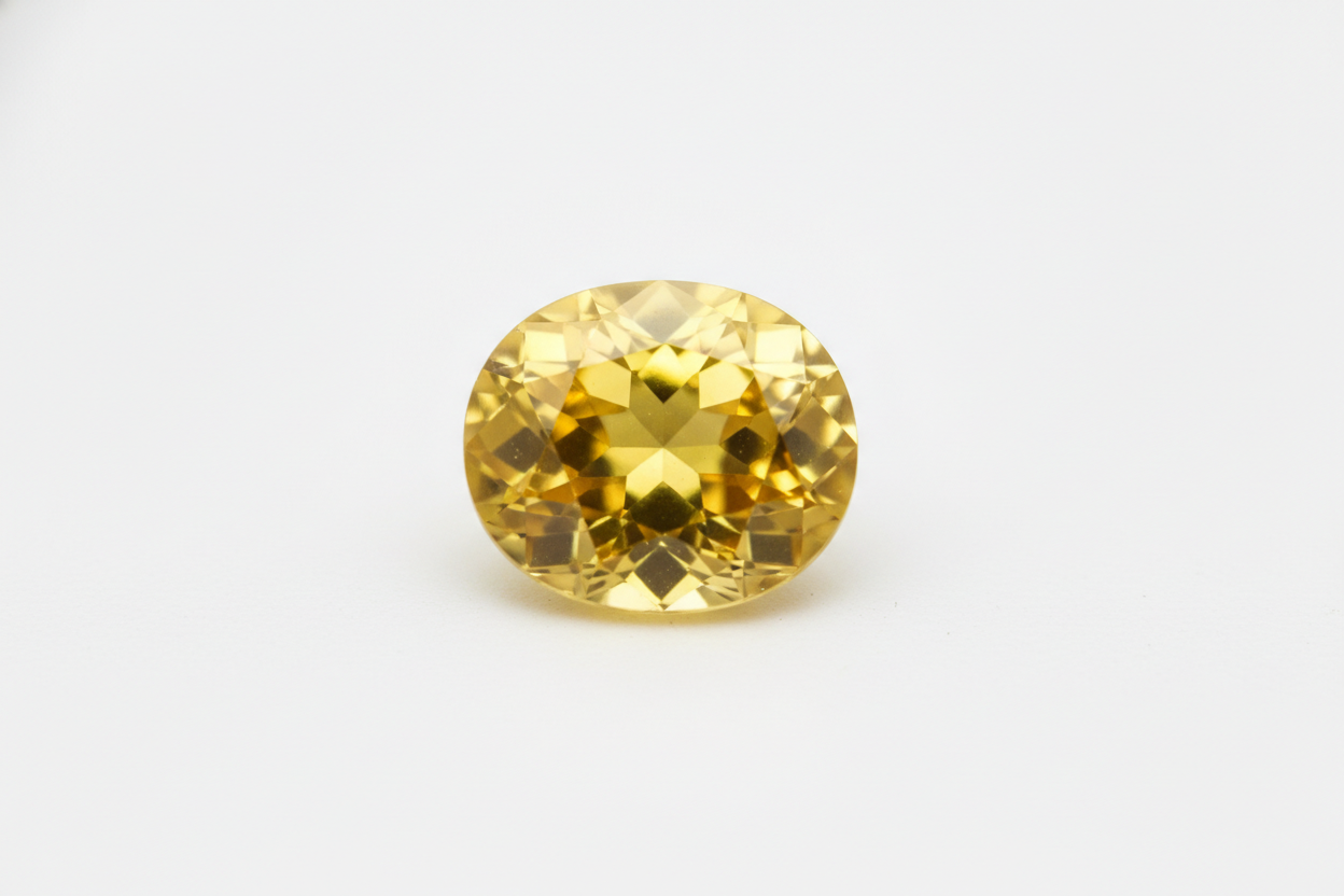 Yellow Sapphire 4.5MM 0.41 CARAT