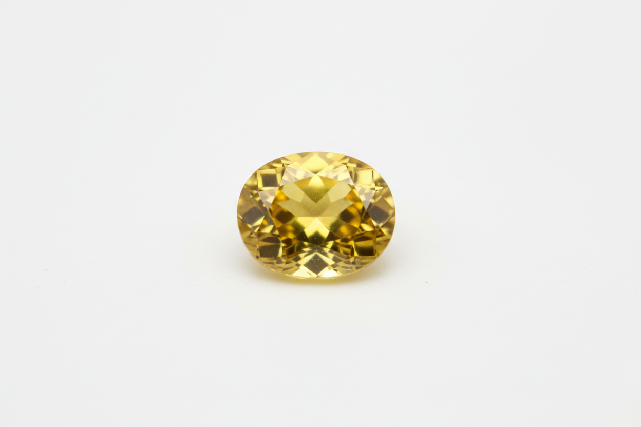 Yellow Sapphire 4.5MM 0.43 CARAT 