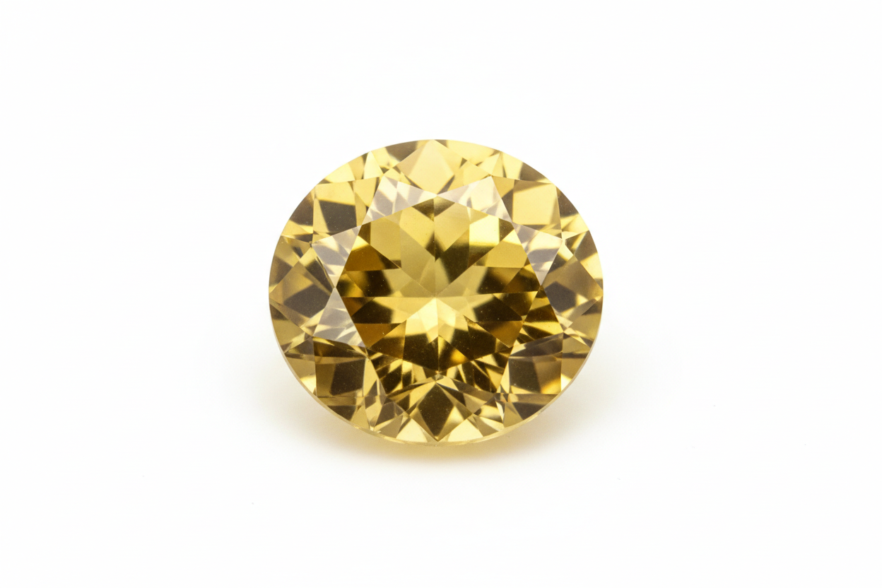 Yellow Sapphire 4MM 33 CARAT